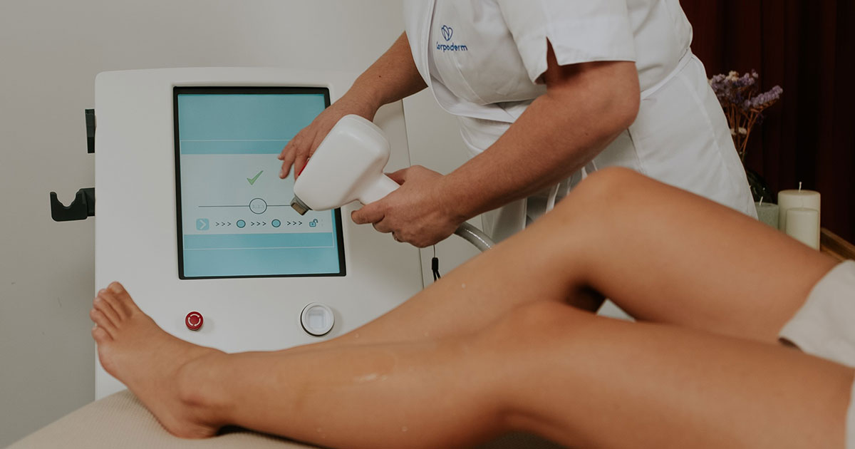 séance dépilation avec le laser leasir