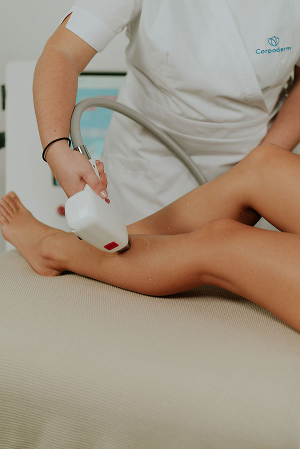 démonstration appareil épilation laser