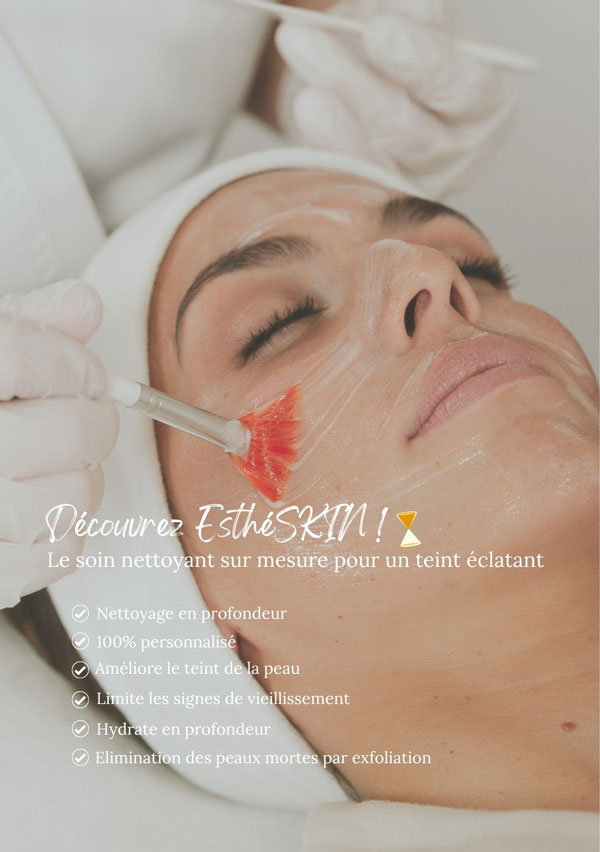 affiche soin du visage