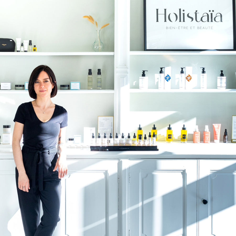 Lucie Bellevrat, gérante de l'institut Holistaïa | Lyon V