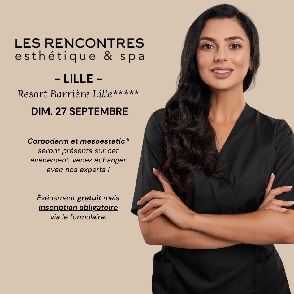 Visuel rendez-vous Les rencontres esthétique & spa à Lille le 27 septembre 2026