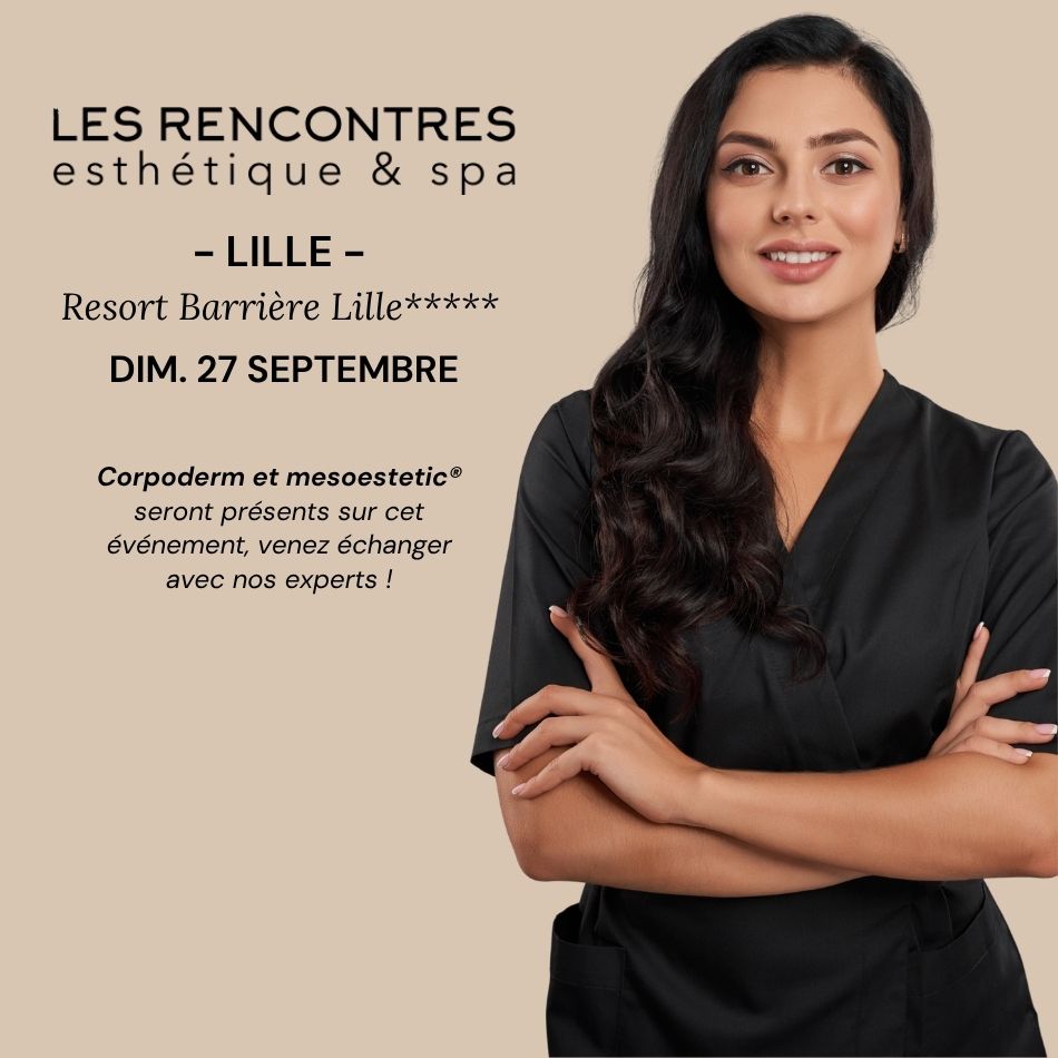 Visuel rendez-vous Les rencontres esthétique & spa à Lille le 27 septembre 2026