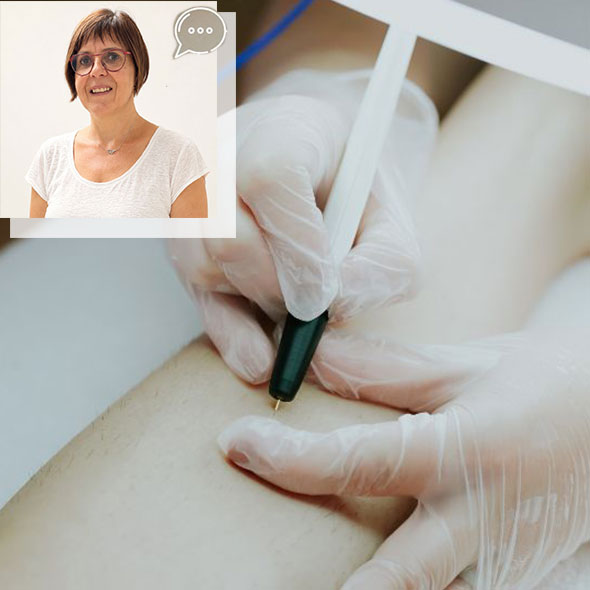 vignette épilation définitive complète en institut avec Maryline