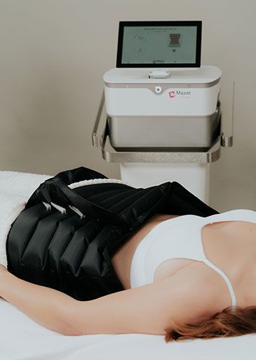 pressothérapie en salon esthétique