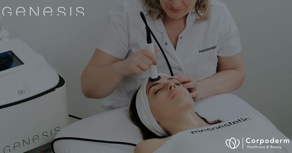 soin radiofréquence visage avec Genesis